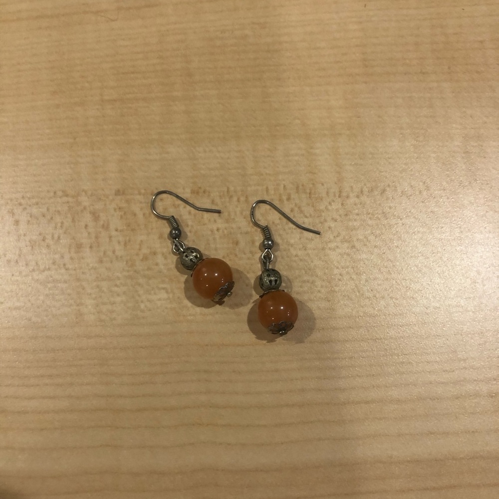 Hand-made dangle earrings